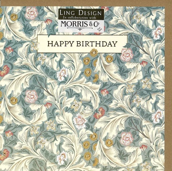 Birthday William Morris Leicester